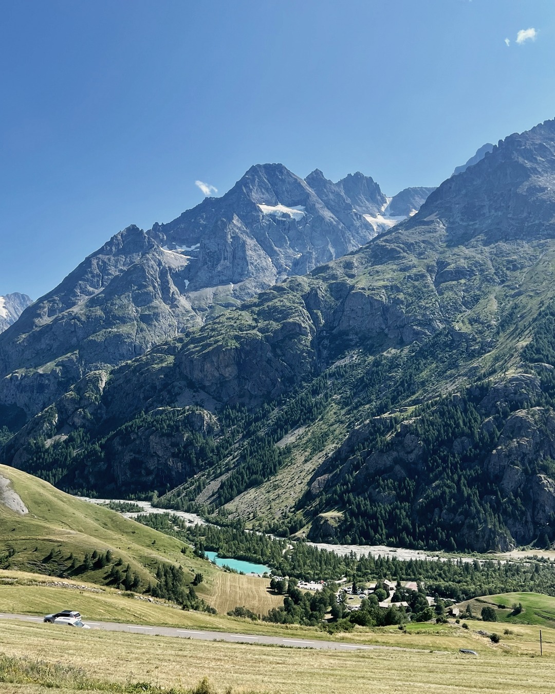 Briançon → Alpe d'Huez. Col du Lautaret, Thursday 23 July (3)