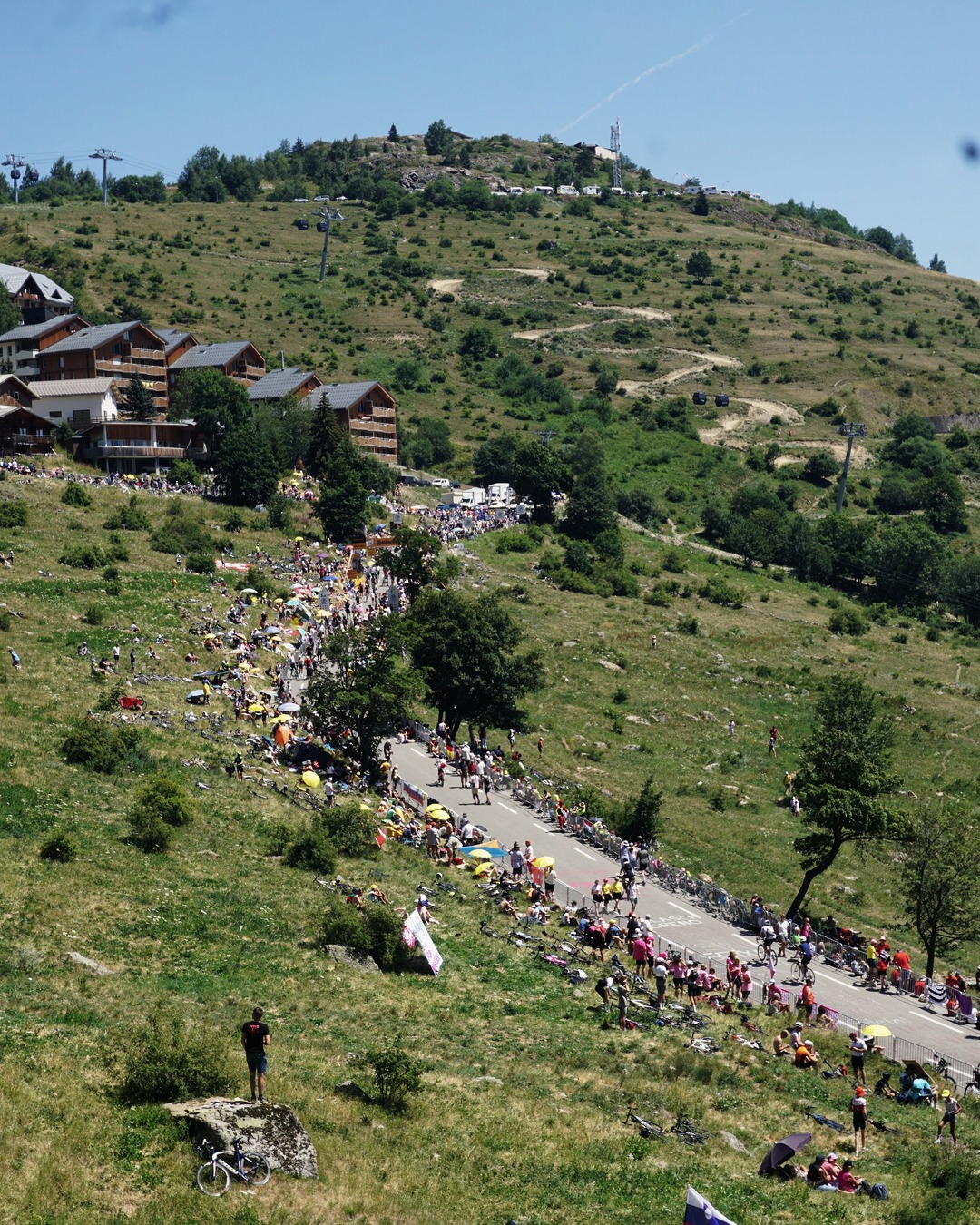 Briançon → Alpe d'Huez. Col du Lautaret, Thursday 23 July (4)
