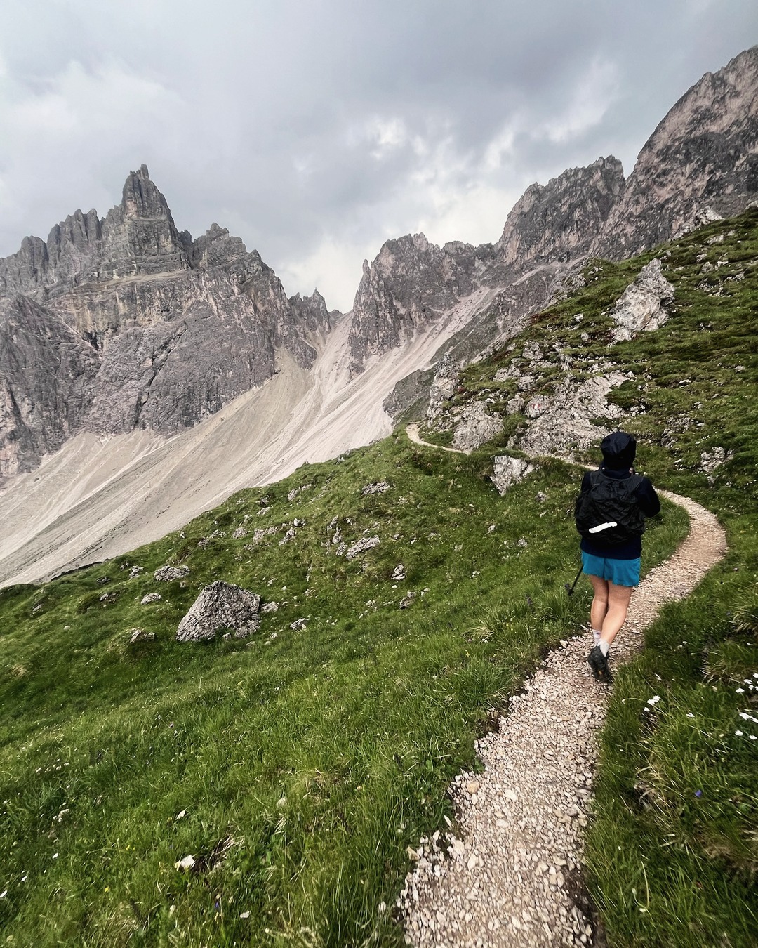 Plose → Rifugio Puez. Puez-Odle, Tuesday 14 July (4)