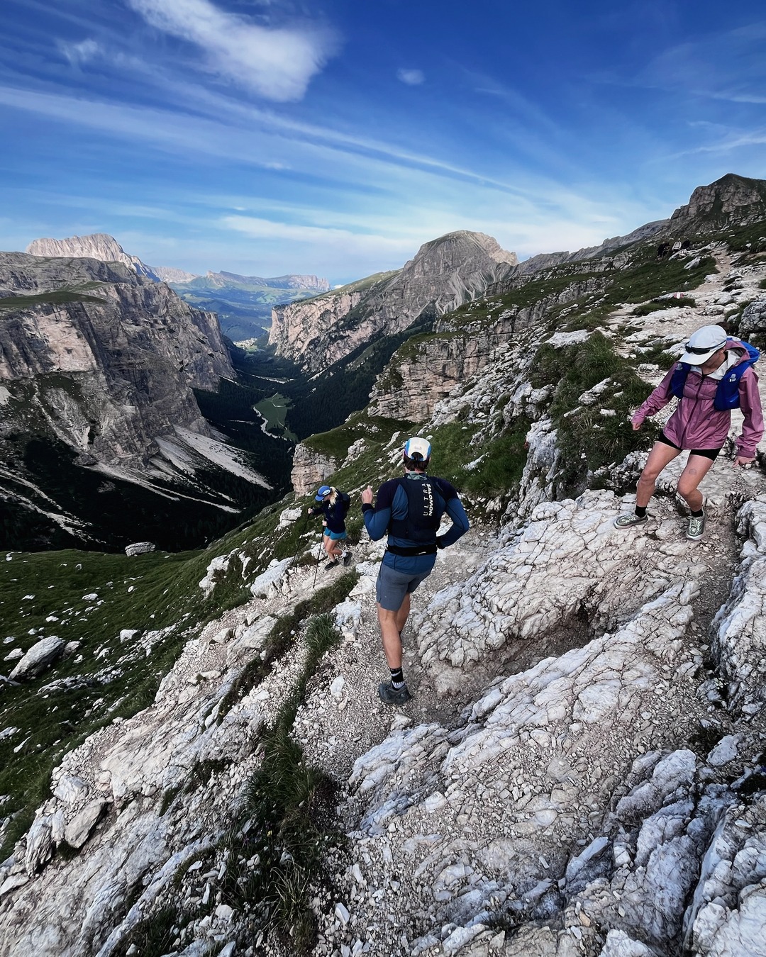 Puez → Castiglioni Marmolada. Sella & Langkofel, Wednesday 15 July