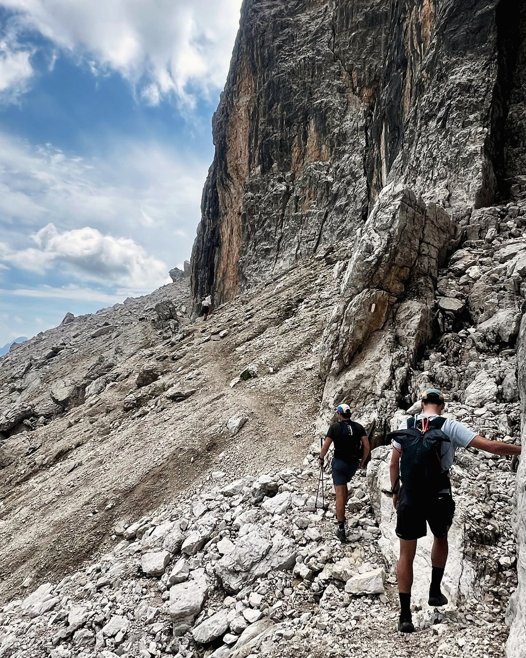 Puez → Castiglioni Marmolada. Sella & Langkofel, Wednesday 15 July (3)