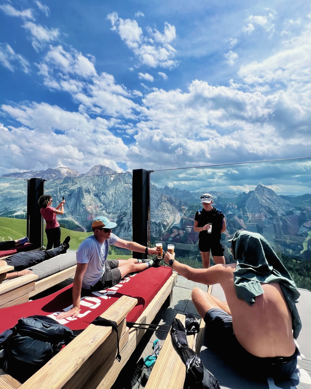 Puez → Castiglioni Marmolada. Sella & Langkofel, Wednesday 15 July (5)