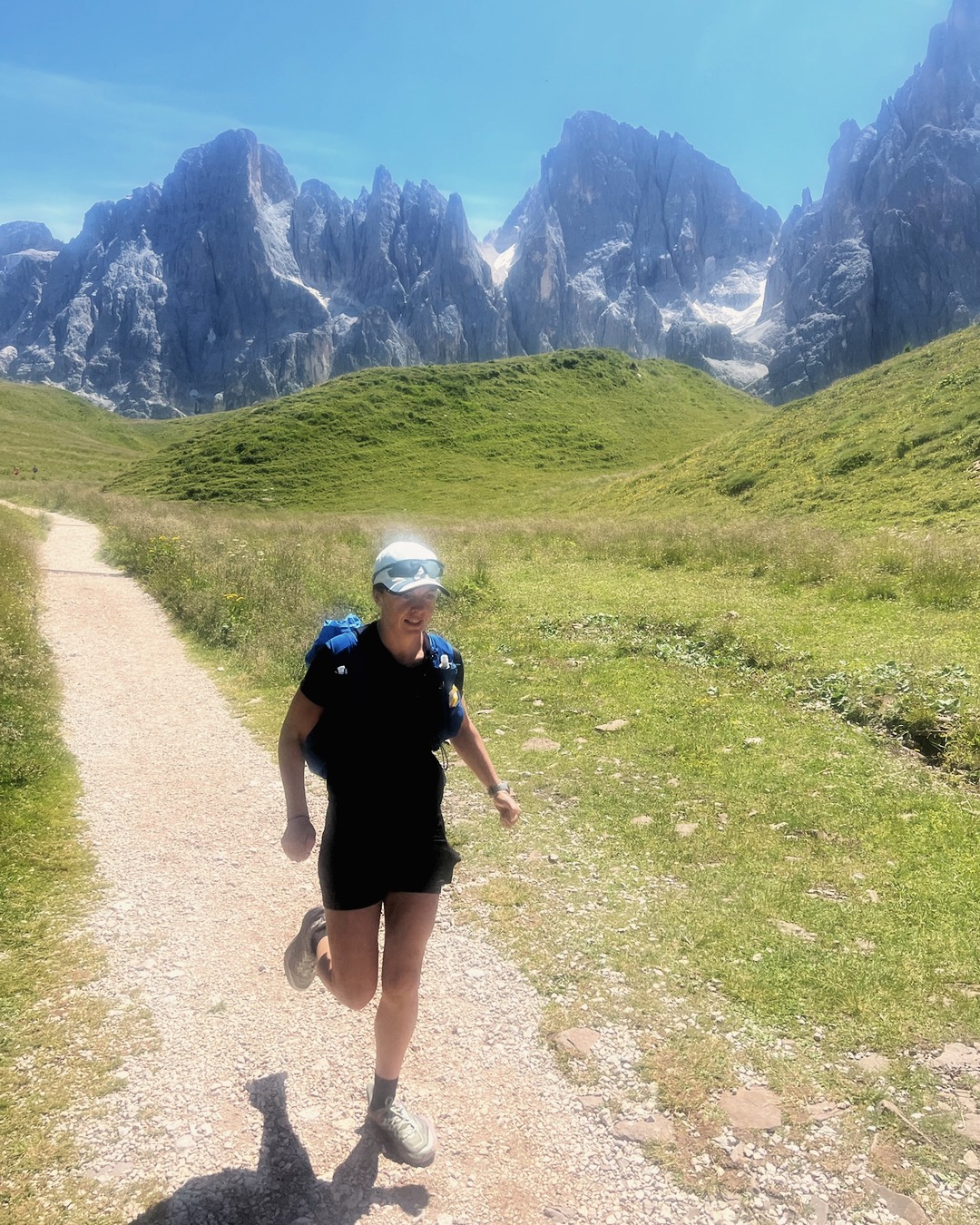 Passo Valles → San Martino. Pale di San Martino, Friday 17 July (2)