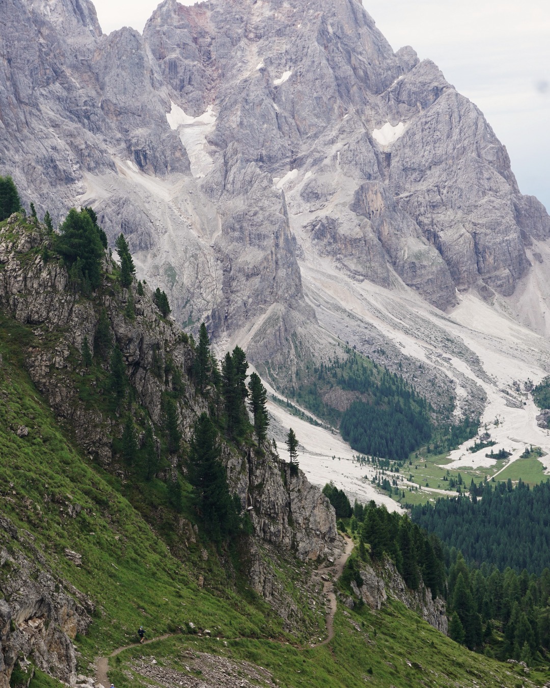 Passo Valles → San Martino. Pale di San Martino, Friday 17 July (5)