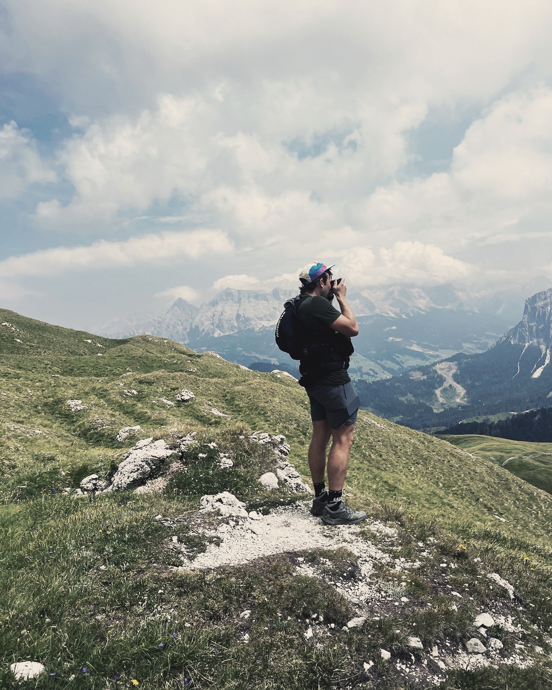Plose → Rifugio Puez. Puez-Odle, Tuesday 14 July (10)