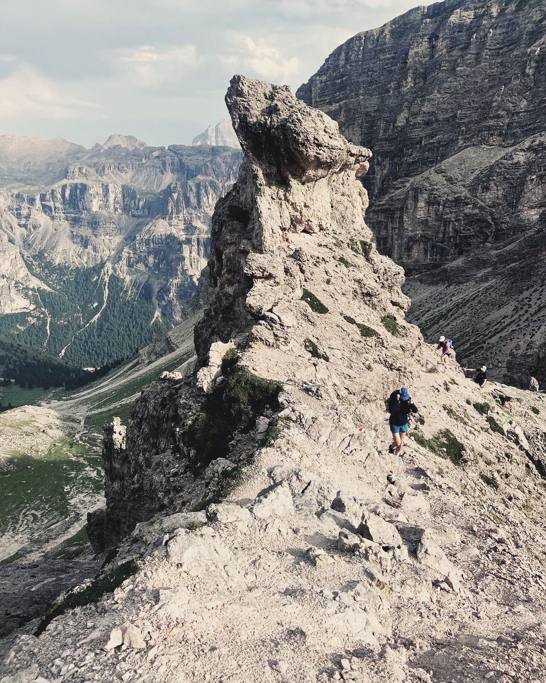 Plose → Rifugio Puez. Puez-Odle, Tuesday 14 July (9)